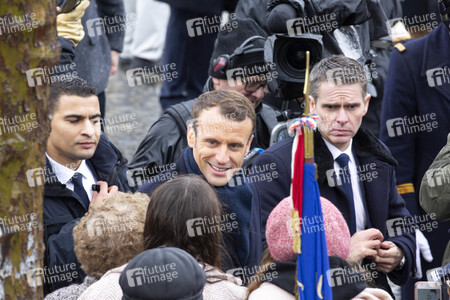 101. Jahrfeier des Waffenstillstands von 1918 in Paris