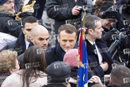 101. Jahrfeier des Waffenstillstands von 1918 in Paris