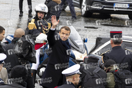 101. Jahrfeier des Waffenstillstands von 1918 in Paris