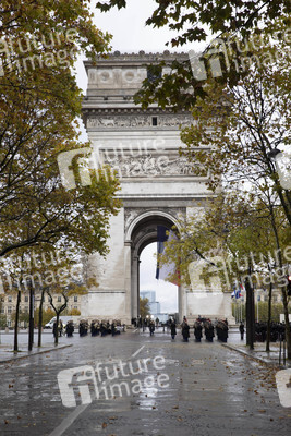 101. Jahrfeier des Waffenstillstands von 1918 in Paris