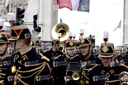 101. Jahrfeier des Waffenstillstands von 1918 in Paris