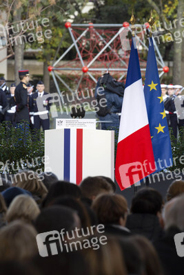 Einweihung des Denkmals für die im Auslandseinsatz getöteten französichen Soldaten in Paris