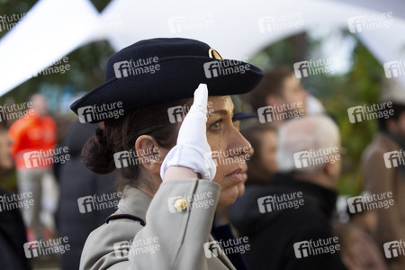 Einweihung des Denkmals für die im Auslandseinsatz getöteten französichen Soldaten in Paris
