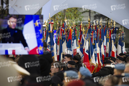 Einweihung des Denkmals für die im Auslandseinsatz getöteten französichen Soldaten in Paris