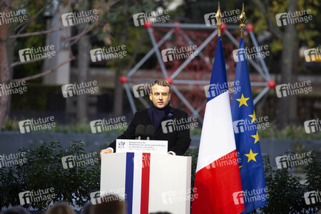 Einweihung des Denkmals für die im Auslandseinsatz getöteten französichen Soldaten in Paris