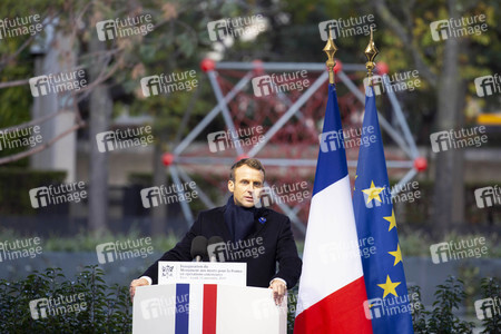 Einweihung des Denkmals für die im Auslandseinsatz getöteten französichen Soldaten in Paris