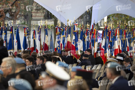 Einweihung des Denkmals für die im Auslandseinsatz getöteten französichen Soldaten in Paris