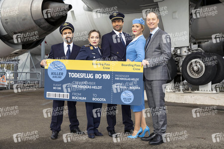 Pressetermin am Set von 'Heldt' in Köln