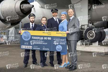 Pressetermin am Set von 'Heldt' in Köln