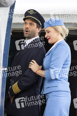 Pressetermin am Set von 'Heldt' in Köln