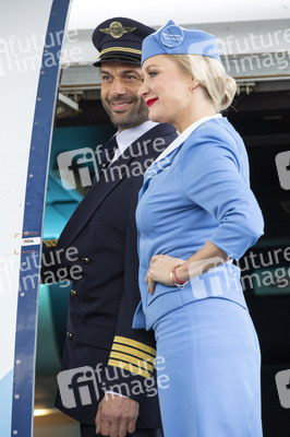 Pressetermin am Set von 'Heldt' in Köln