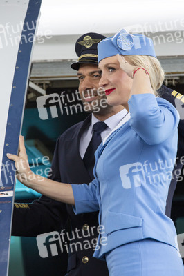 Pressetermin am Set von 'Heldt' in Köln