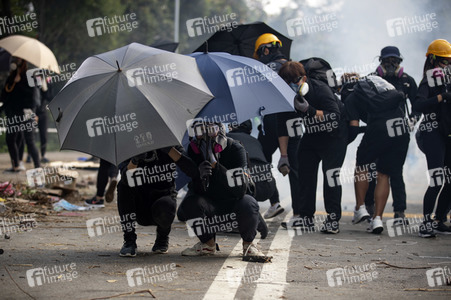 Kämpfe an der Chinesischen Universität Hongkong