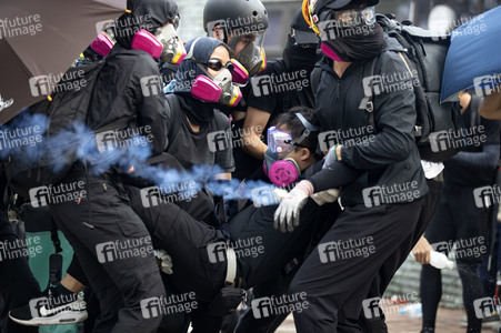 Kämpfe an der Chinesischen Universität Hongkong