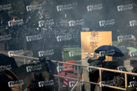 Kämpfe an der Chinesischen Universität Hongkong