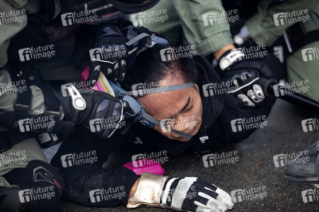 Kämpfe an der Chinesischen Universität Hongkong