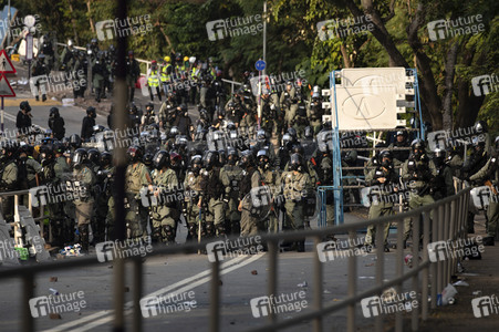Kämpfe an der Chinesischen Universität Hongkong