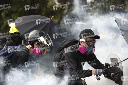 Kämpfe an der Chinesischen Universität Hongkong