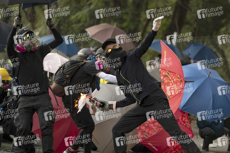 Kämpfe an der Chinesischen Universität Hongkong