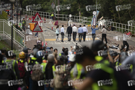 Kämpfe an der Chinesischen Universität Hongkong