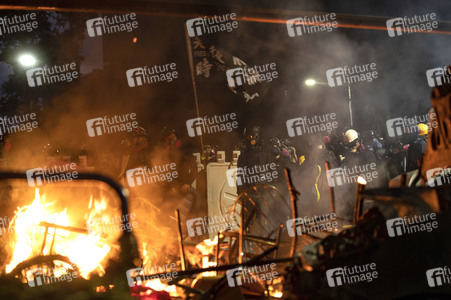 Kämpfe an der Chinesischen Universität Hongkong