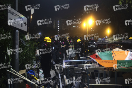 Kämpfe an der Chinesischen Universität Hongkong