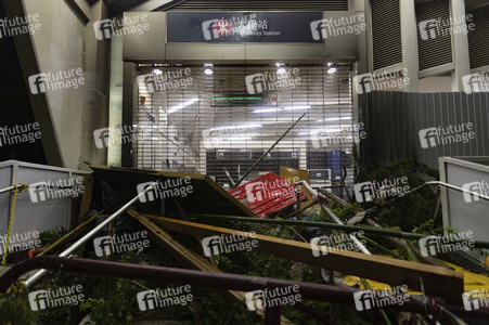 Kämpfe an der Chinesischen Universität Hongkong