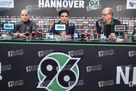 Pressetermin mit 96 Trainer Kenan Kocak in Hannover