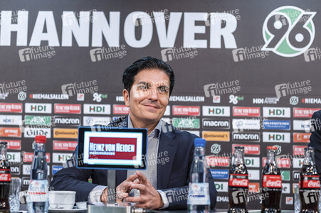 Pressetermin mit 96 Trainer Kenan Kocak in Hannover