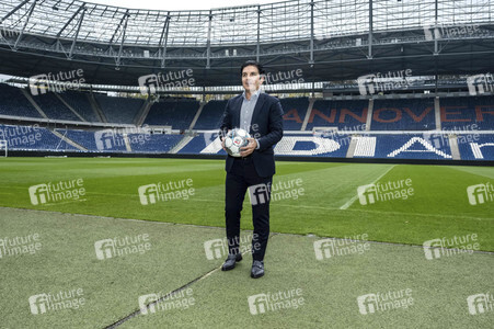 Pressetermin mit 96 Trainer Kenan Kocak in Hannover