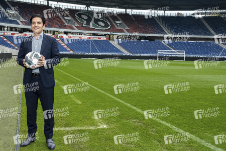 Pressetermin mit 96 Trainer Kenan Kocak in Hannover