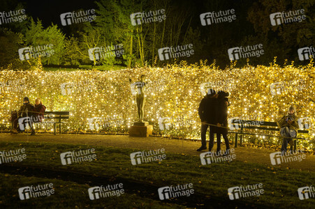 Eröffnung des Christmas Garden 2019 in Berlin