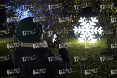 Eröffnung des Christmas Garden 2019 in Berlin