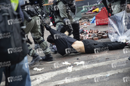 Belagerung an der Polytechnischen Universität in Hongkong