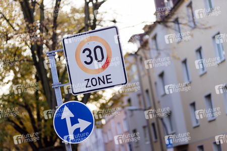 Symbolfoto Tempo-30-Zone
