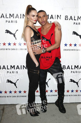 Puma x Balmain Launch Event in Los Angeles