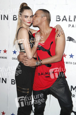 Puma x Balmain Launch Event in Los Angeles