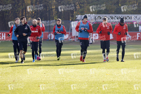 Training vom 1. FC Köln in Köln