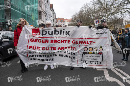 'Bunt statt braun' Demo in Hannover
