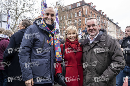 'Bunt statt braun' Demo in Hannover