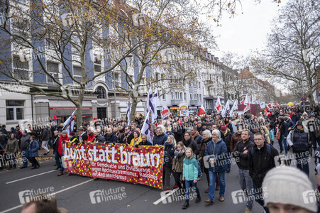 'Bunt statt braun' Demo in Hannover