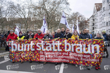 'Bunt statt braun' Demo in Hannover