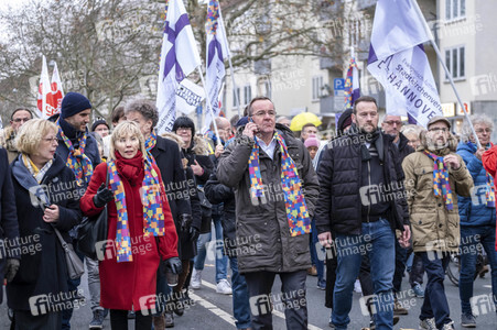 'Bunt statt braun' Demo in Hannover