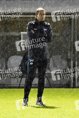 Jürgen Klinsmann beim Hertha BSC Training in Berlin