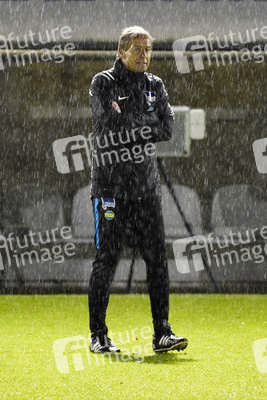 Jürgen Klinsmann beim Hertha BSC Training in Berlin