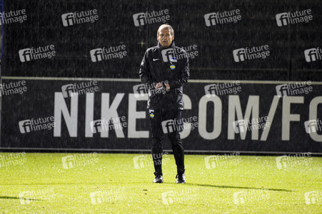 Jürgen Klinsmann beim Hertha BSC Training in Berlin