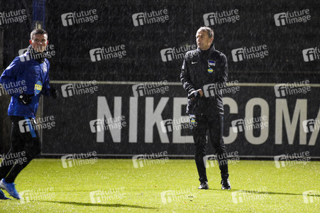 Jürgen Klinsmann beim Hertha BSC Training in Berlin