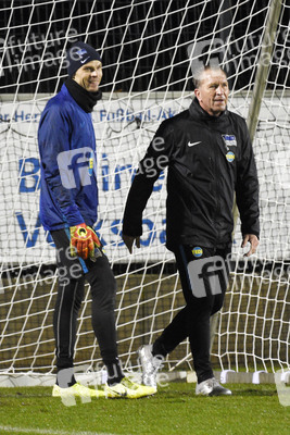 Jürgen Klinsmann beim Hertha BSC Training in Berlin