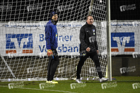 Jürgen Klinsmann beim Hertha BSC Training in Berlin