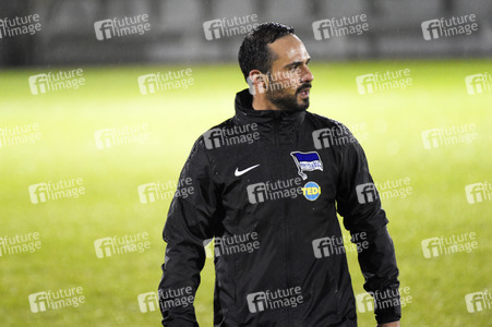 Jürgen Klinsmann beim Hertha BSC Training in Berlin